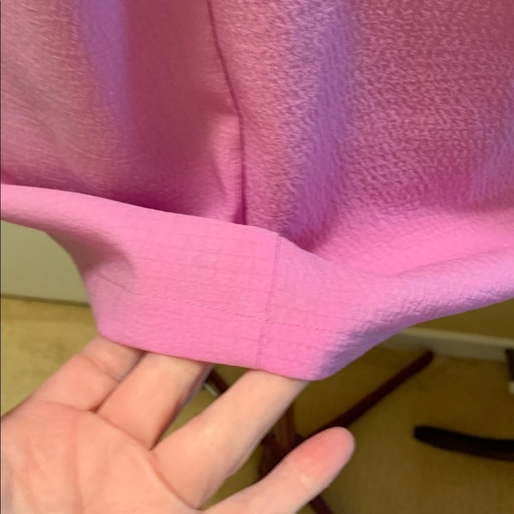 She Di Women's Top with gathered shoulder short sleeves NWOT - Picture 8 of 14